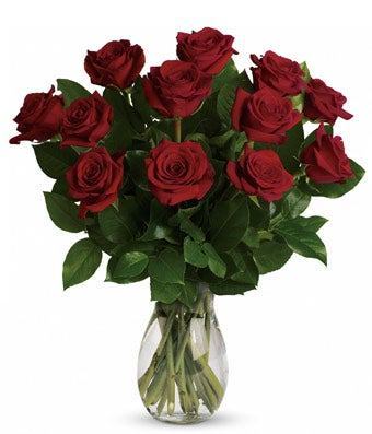 Classic Romance Red Roses Bouquet